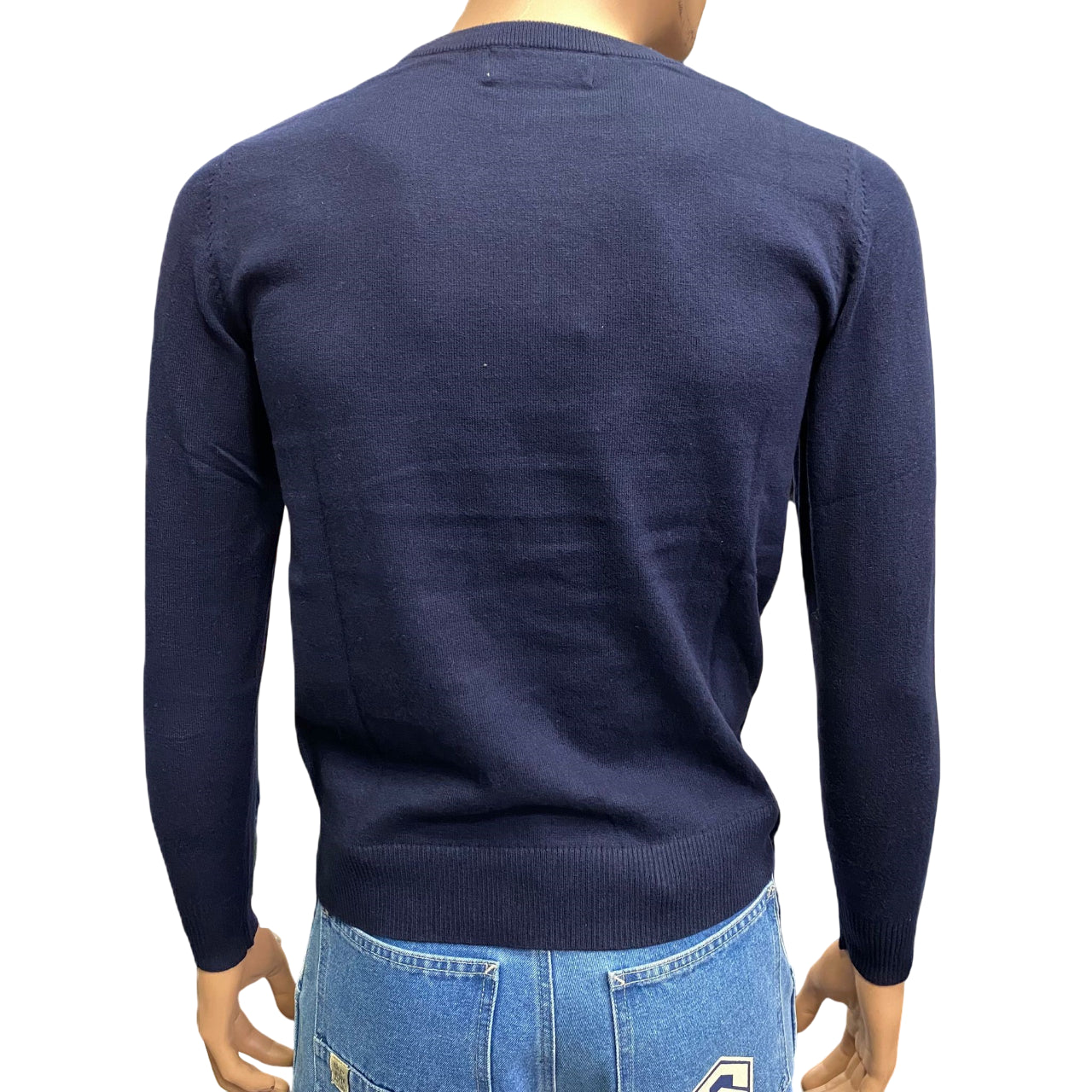 Bikkembergs Maglia Girocollo Uomo BMM1259 7010 Blu – Stile e Comfort