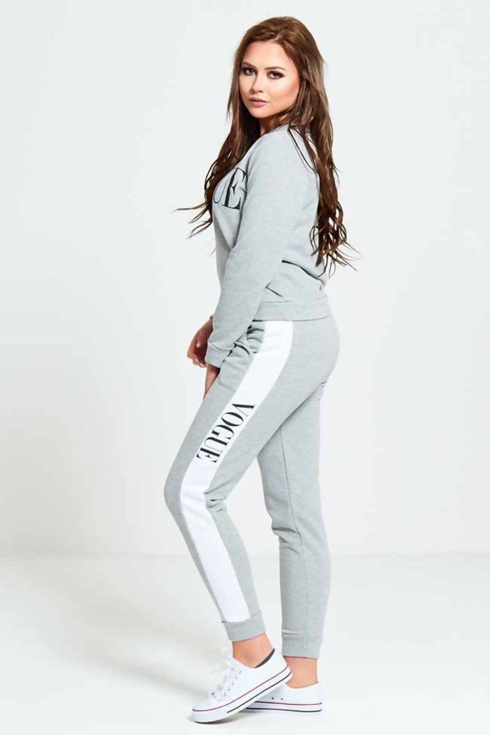 Tuta Sportiva Donna Con Stampa Alla Moda