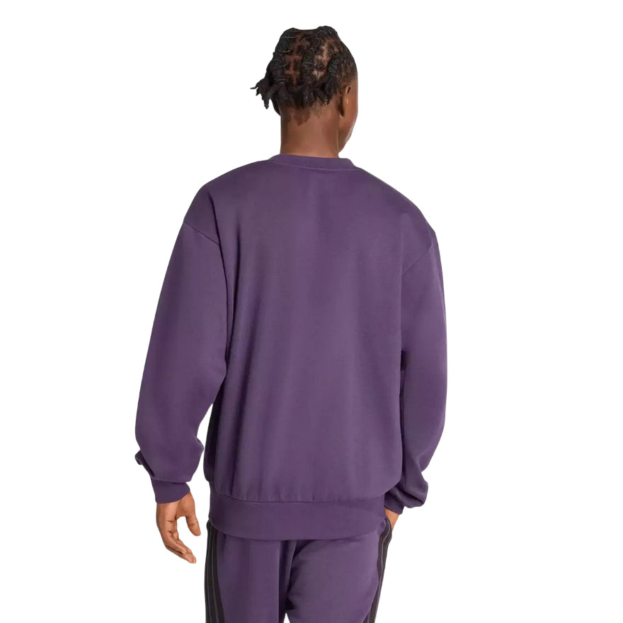 Adidas - Felpa Uomo Essentials Fleece JX3313 Viola