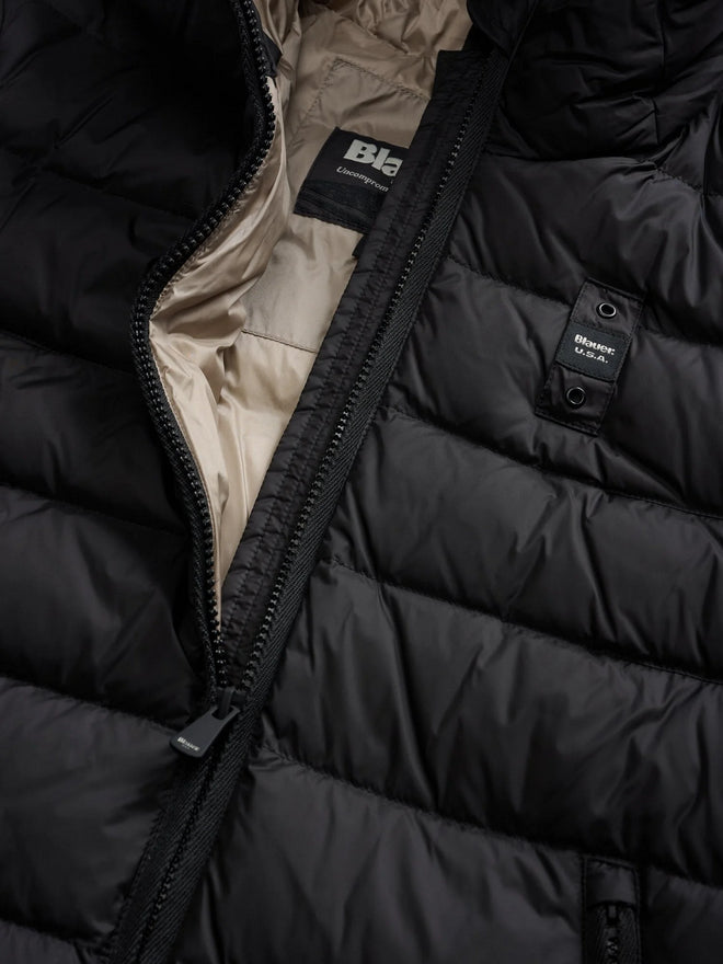 Blauer Piumino Donna Agnes 25WBLDK03102-006047 Nero