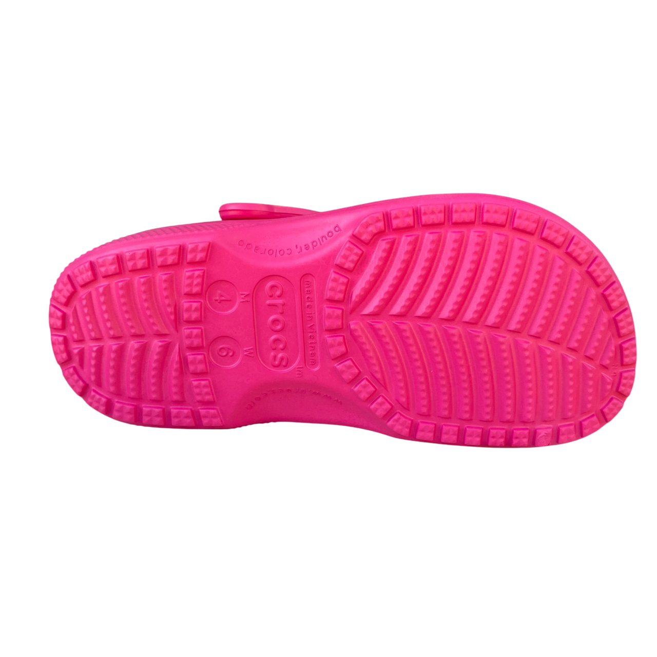 Crocs ciabatta sabot Classic unisex da adulto 10001-6ZQ fucsia4