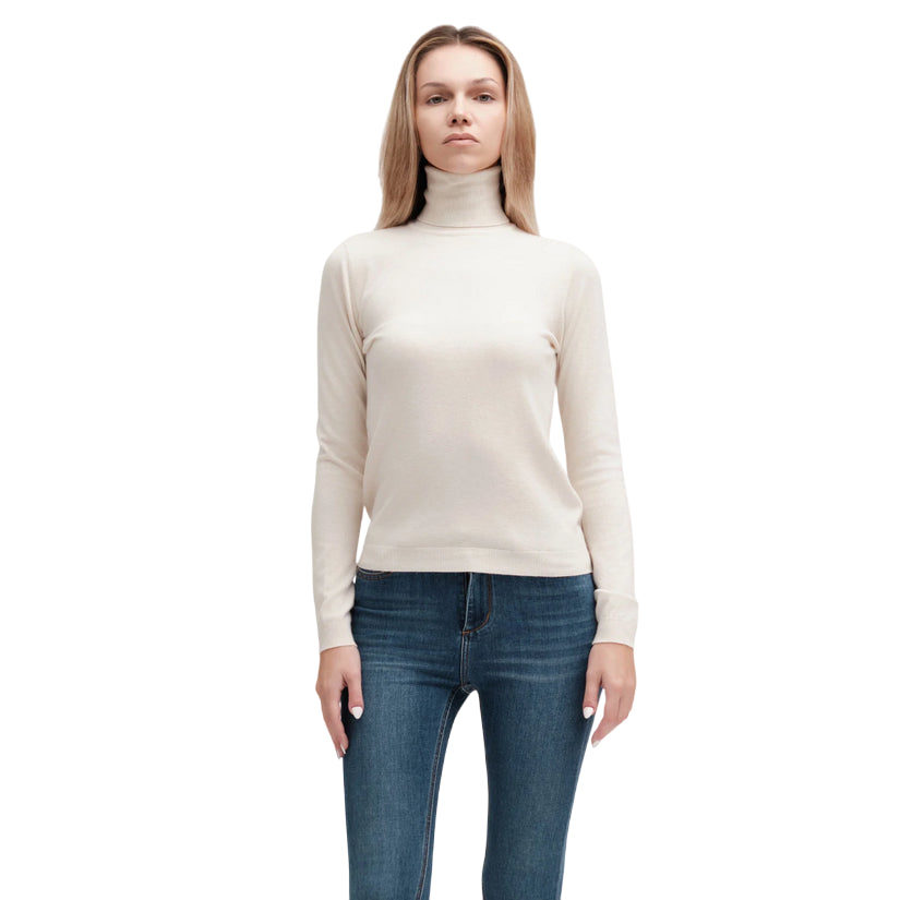 GRIFFAI Maglia Dolcevita da Donna DGF5551 Beige