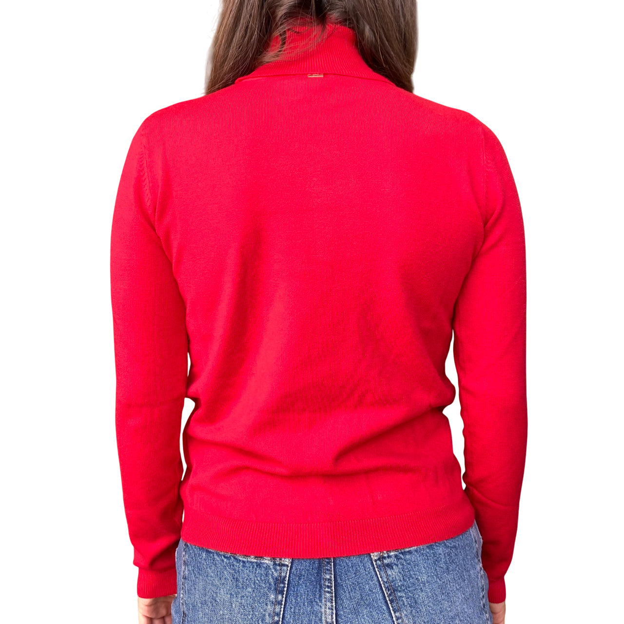 GRIFFAI Maglia Dolcevita da Donna DGF5551 Rosso