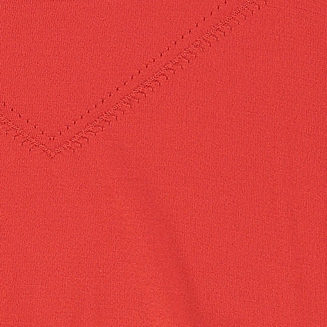 Gaudì maglioncino da donna girocollo con effetto cucitura a V 511BD53011 2719 arancio