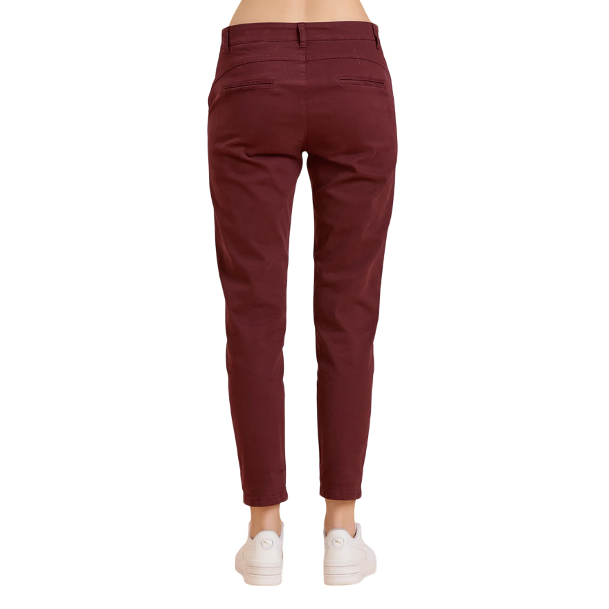 Griffai Pantalone Donna Aurora DGF6000 Bordo