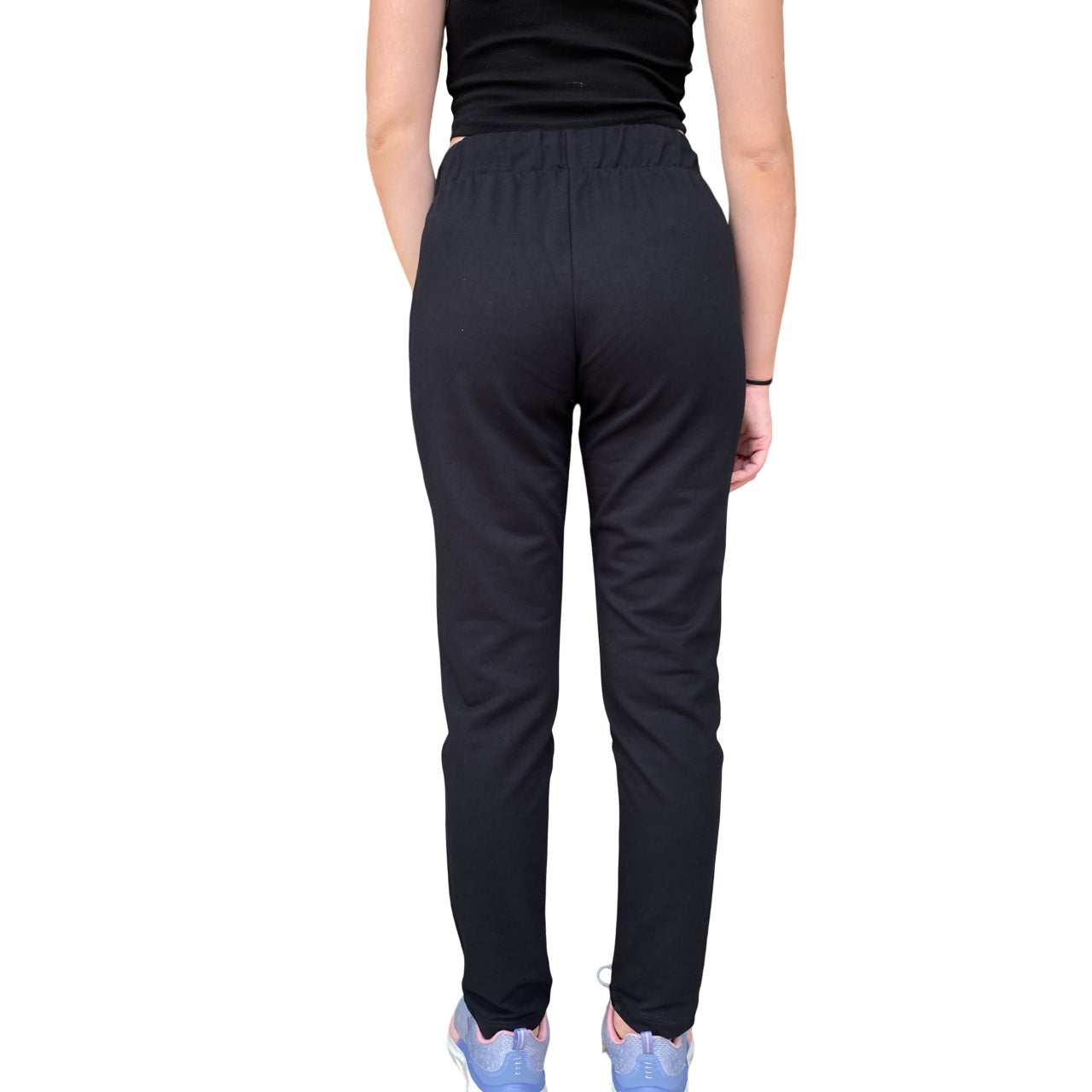 Hangar - Pantalone Donna Z636D+NRO01 Nero Senza Polsino