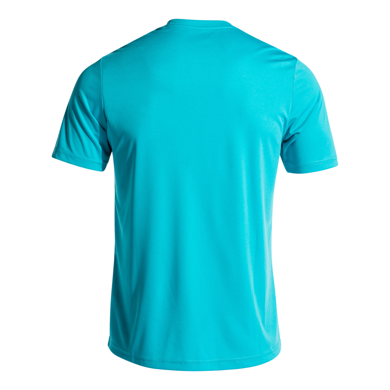 Maglia sportiva Joma Combi uomo 100052.010 turchese fluorescente, tessuto traspirante con girocollo elasticizzato, ideale per calcio e allenamenti