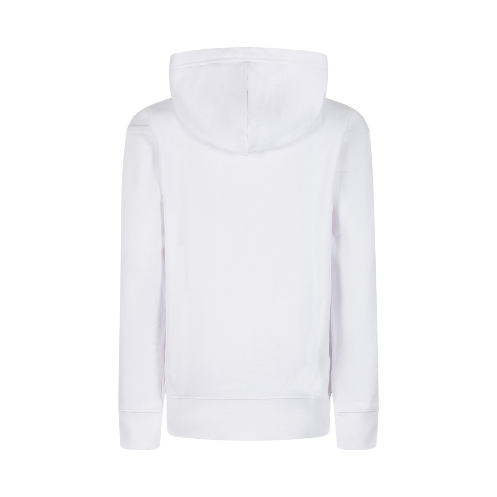 Jordan felpa con cappuccio da ragazzi 95D392-001 bianco1