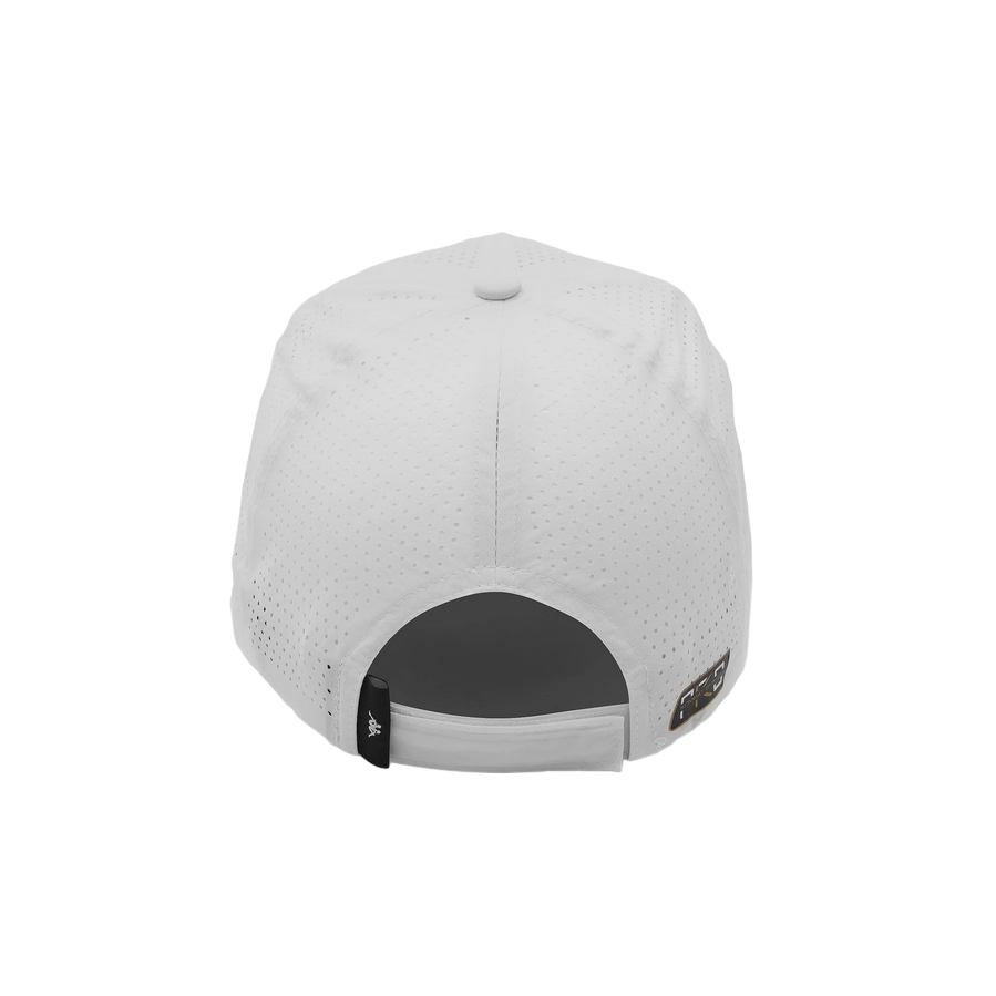 Kappa cappello unisex traforato regolabile Kombat Padel Chisted 331E2PW 870 bianco sporco 3