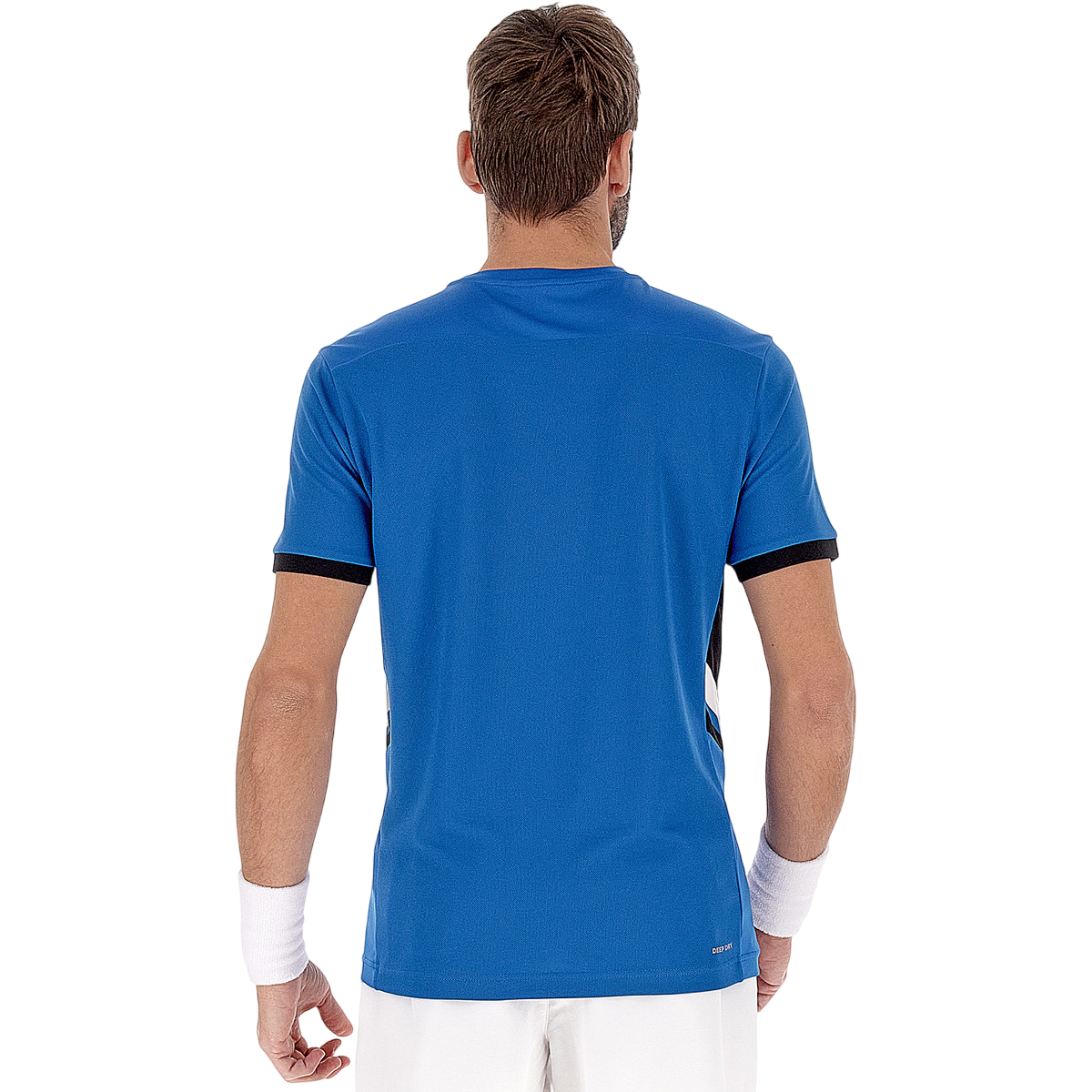 Lotto maglietta manica corta da tennis Squadra III 218787 1P0 azzurro