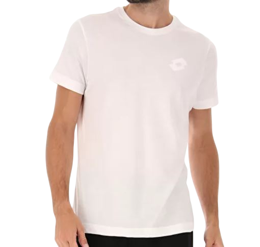 Lotto maglietta manica corta da uomo MSC II 218912 0F1 bianco