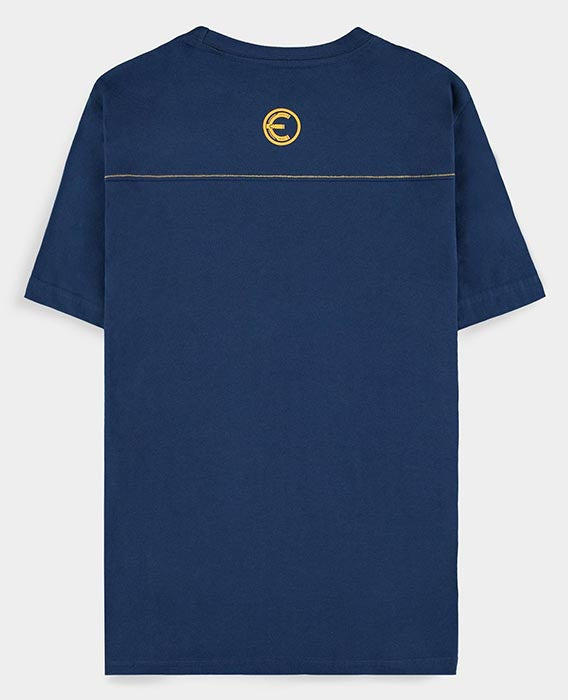 Maglietta T-Shirt maniche corte Unisex The Eternals Script Blu