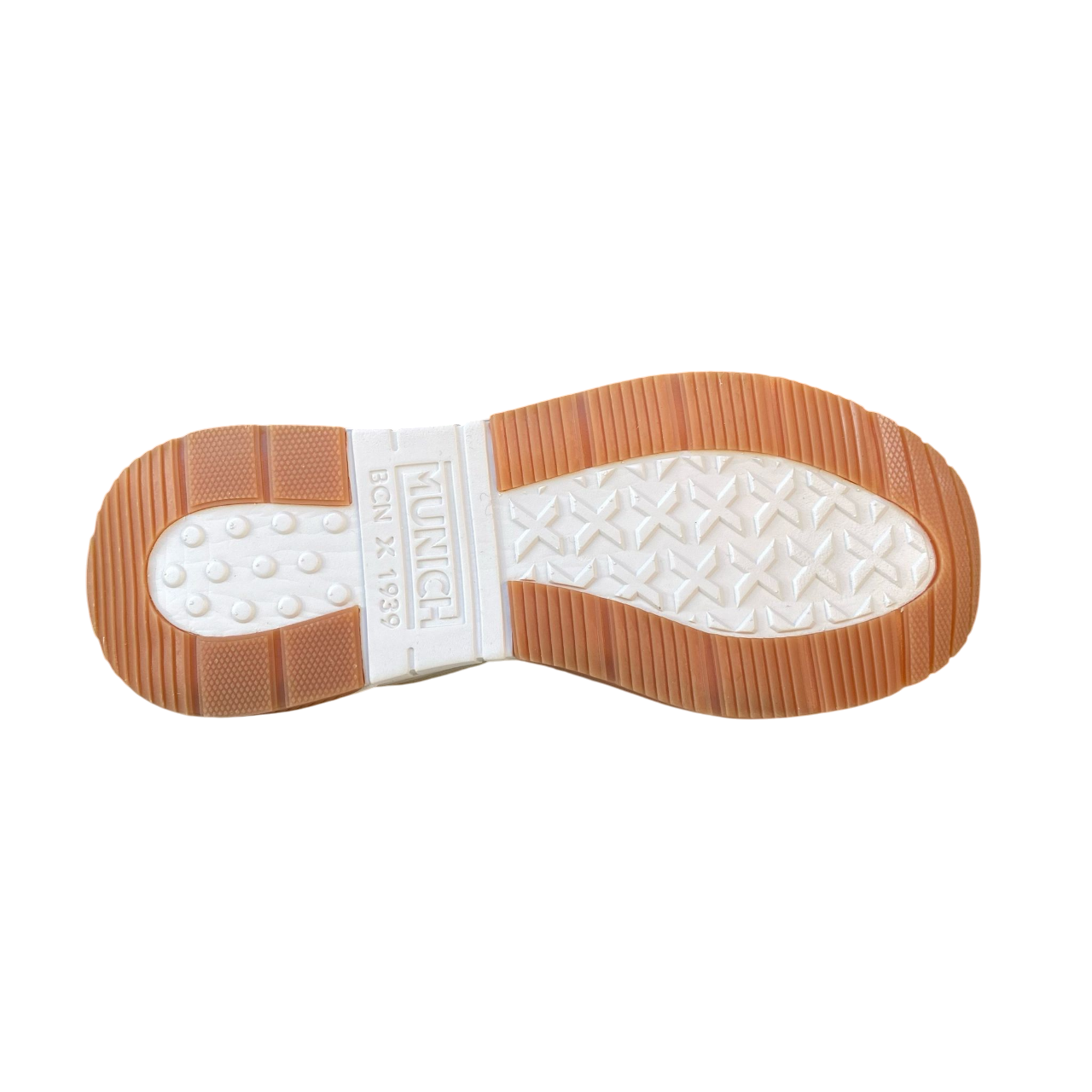 Munich scarpa sneakers da donna con X glitter dorato e inserto pitonato sul dorso Wave 173 perla