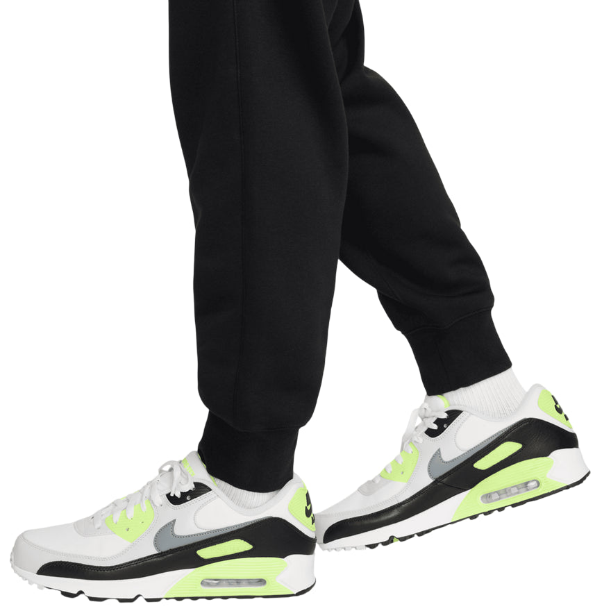 Nike FN3787-010 - Pantaloni Jogger Club Uomo in Fleece Nero - POLSINO