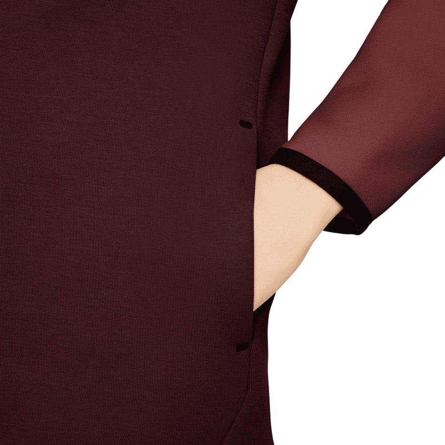Nike Felpa Sportswear Tech Fleece HV5867-653 Bordeaux – Comfort e Stile