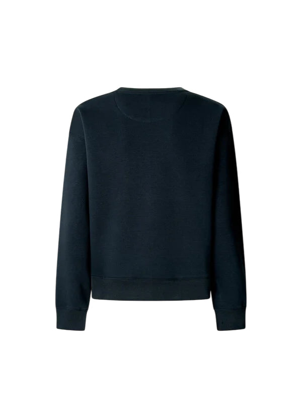 Pepe Jeans Felpa Donna BADDY PL5800002 Blu - Felpa Girocollo Casual e Comfort 1