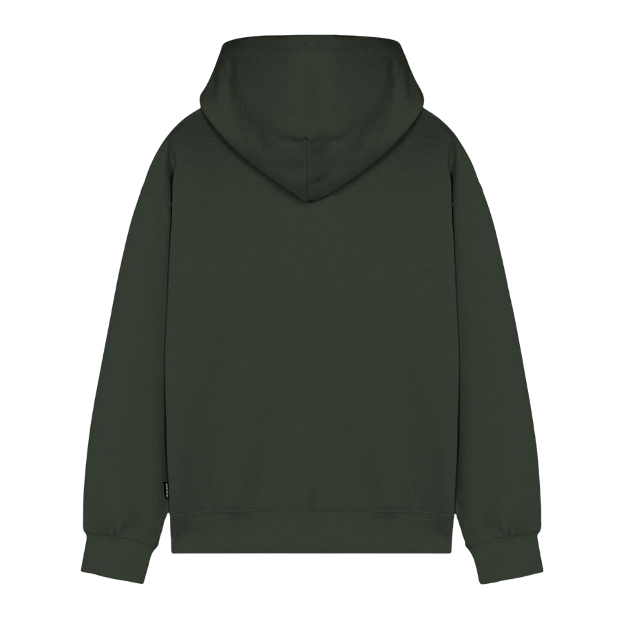 Propaganda Felpa Uomo con Cappuccio e Zip Intera Verde – Codice Articolo 25FWPRFE405-136