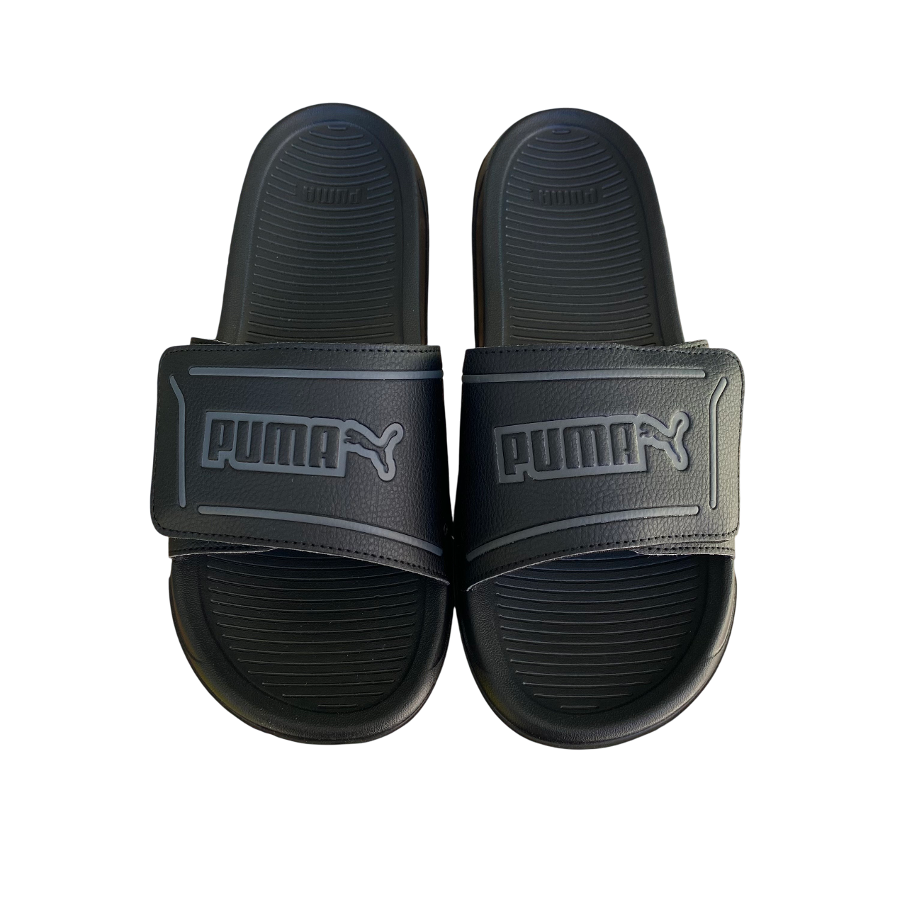 "Design elegante nero-grigio ciabatte Puma Royalcat Comfort 2 mare piscina uomo