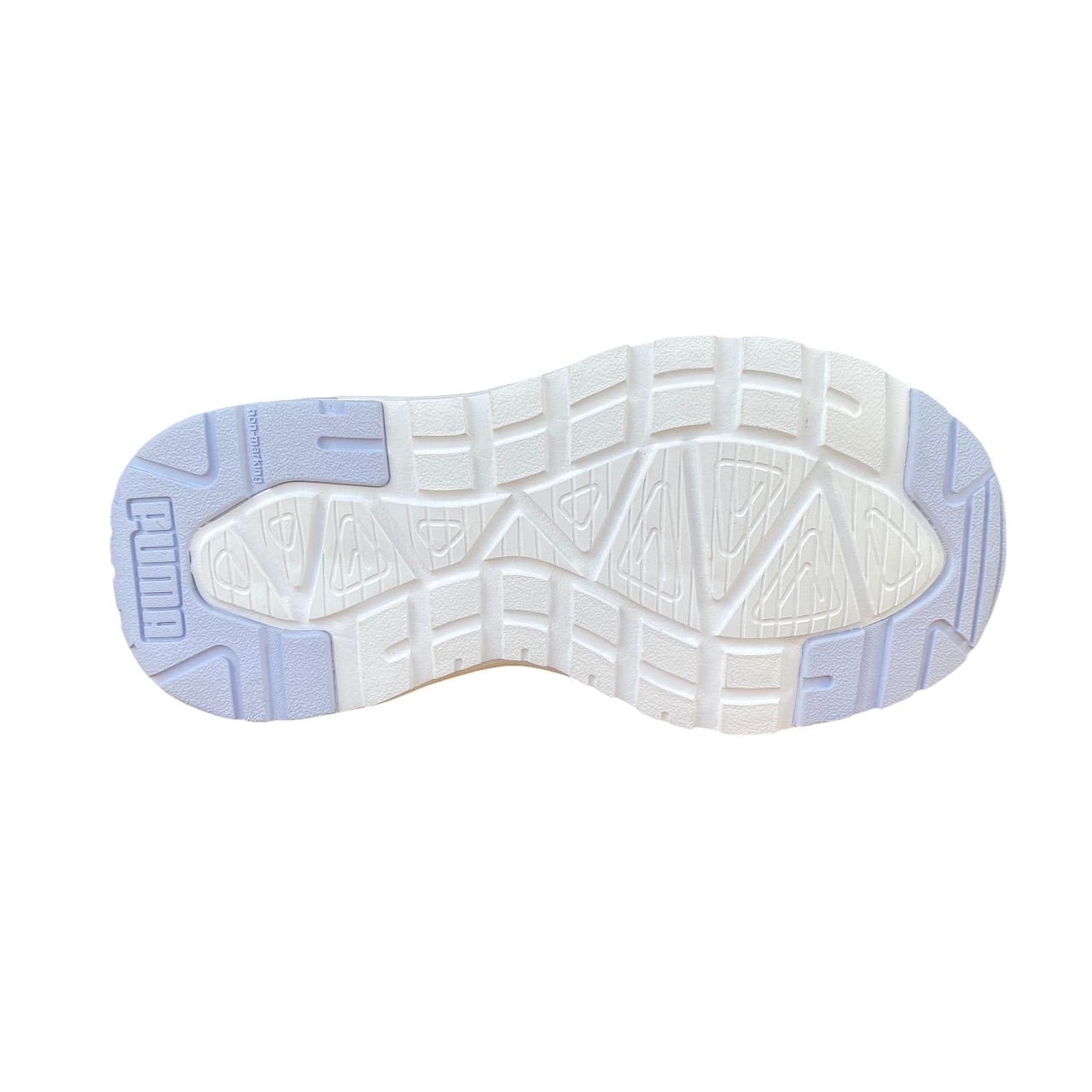 Puma scarpa sneakers da ragazza Trinity Lite Blurry 402266-01 bianco-malva