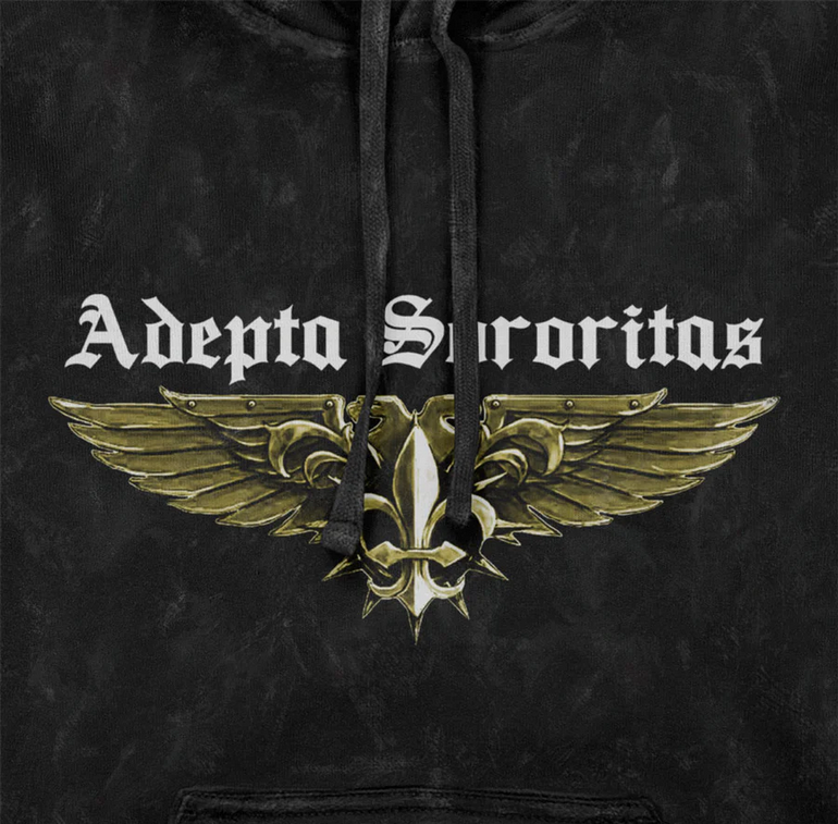 Warhammer 40,000 The Sisters Of Battle Adepta Sororitas Felpa con cappuccio per adulti