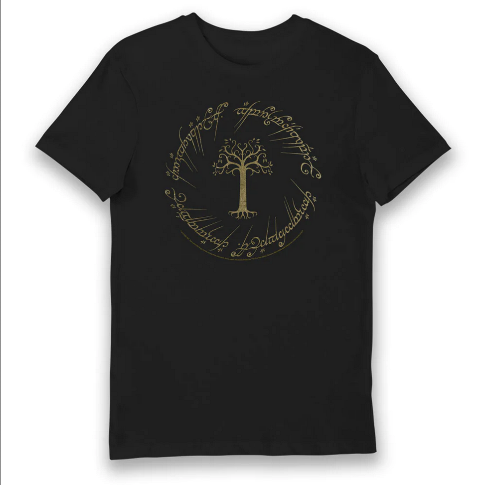 Maglietta t-shirt per adulti del Signore degli Anelli Tree of Gondor