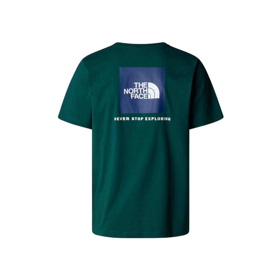 The North Face maglietta manica corta da uomo Box NSE NF0A87NPA1B verde