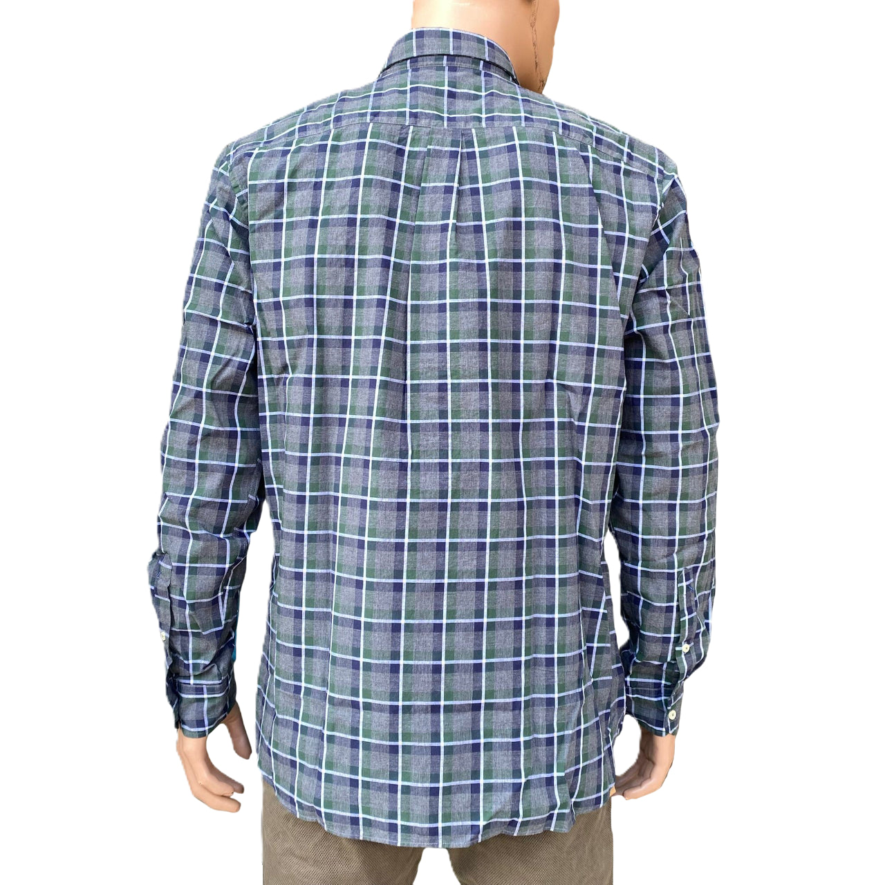 U.S. Polo Assn. Camicia a Quadri Manica Lunga da Uomo US42104024 887 Verde – Stile Casual, Comfort Versatile e Qualità Classica