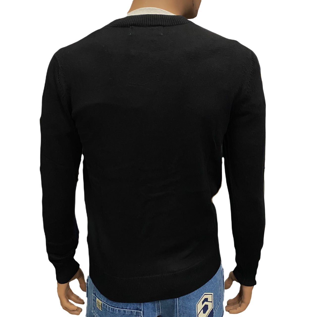 Bikkembergs Cardigan Uomo BMM0984 8000 Nero – Eleganza e Comfort