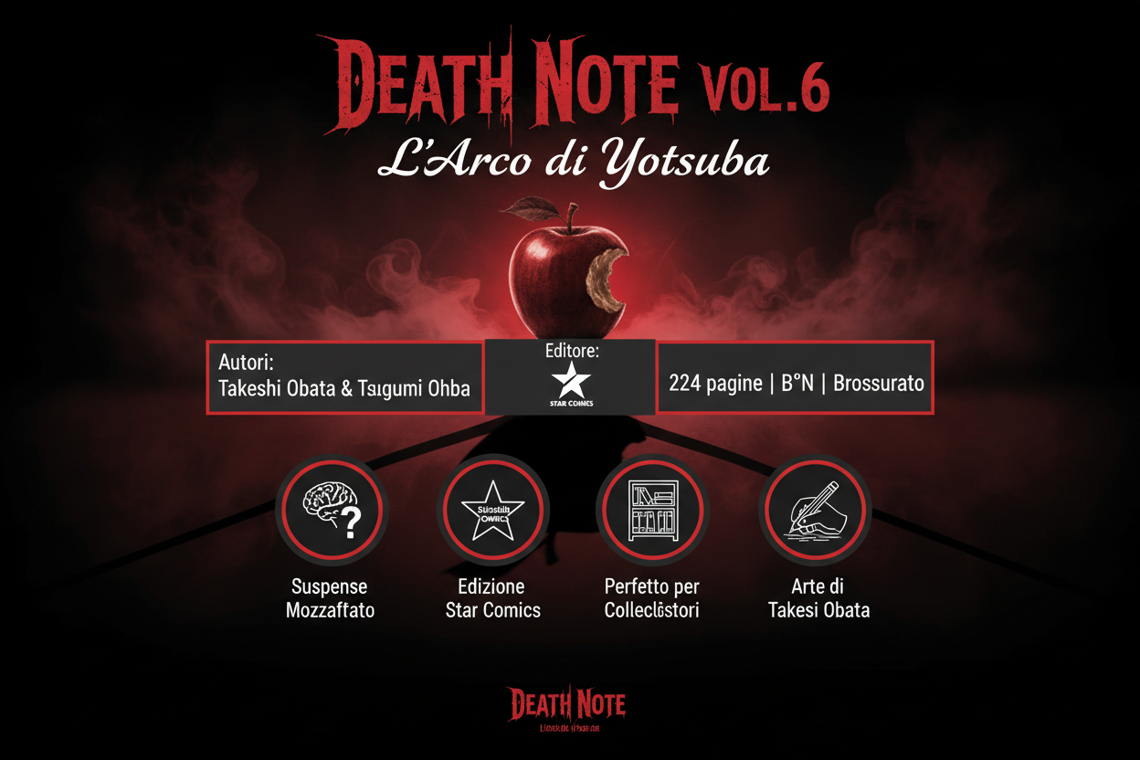 Death Note Vol.6 Infografica