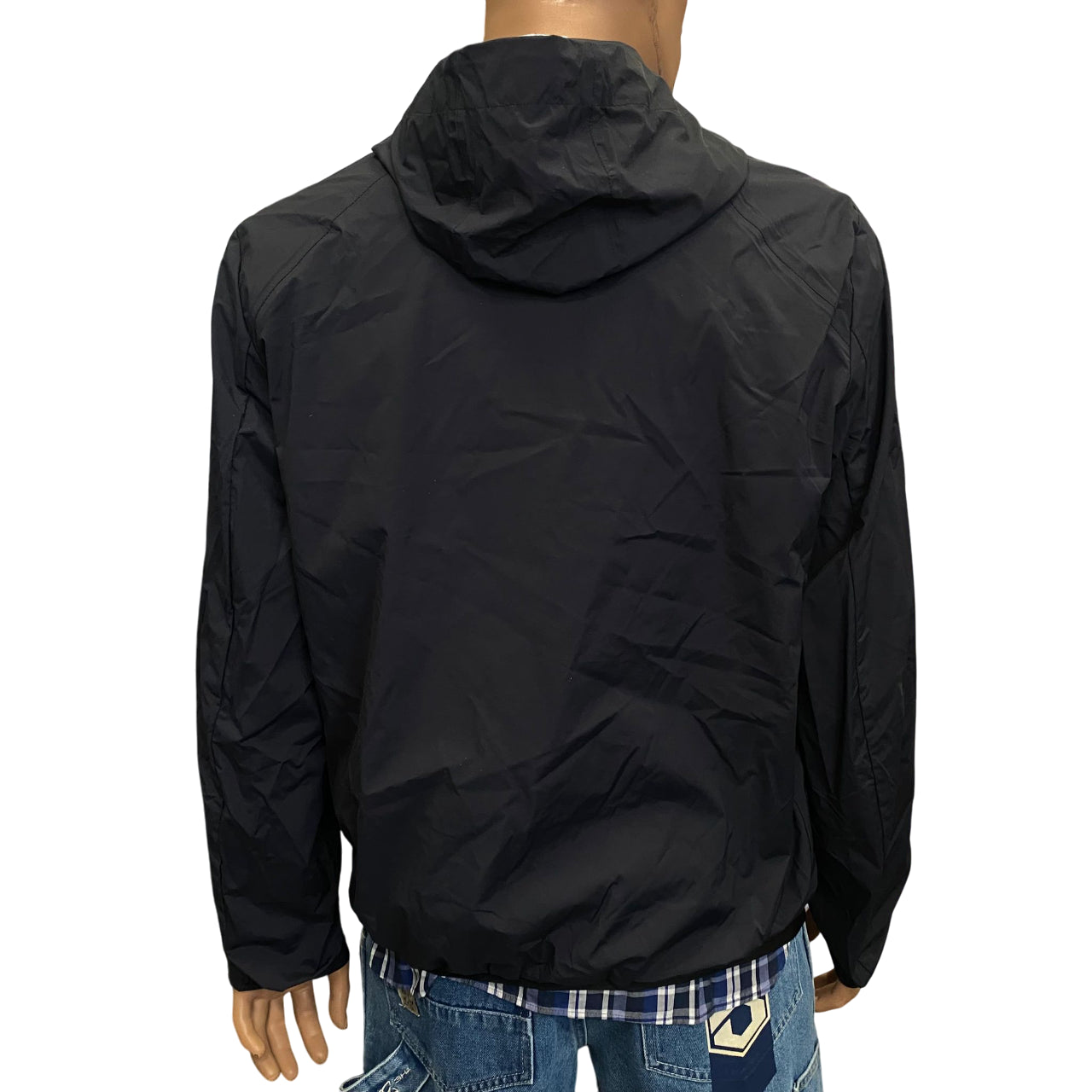 Astrolabio giubbino sfoderato da uomo con cappuccio CX9M 956 blu