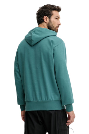 Felpa Adidas Uomo con Cappuccio Feelcozy KB7650 - Verde