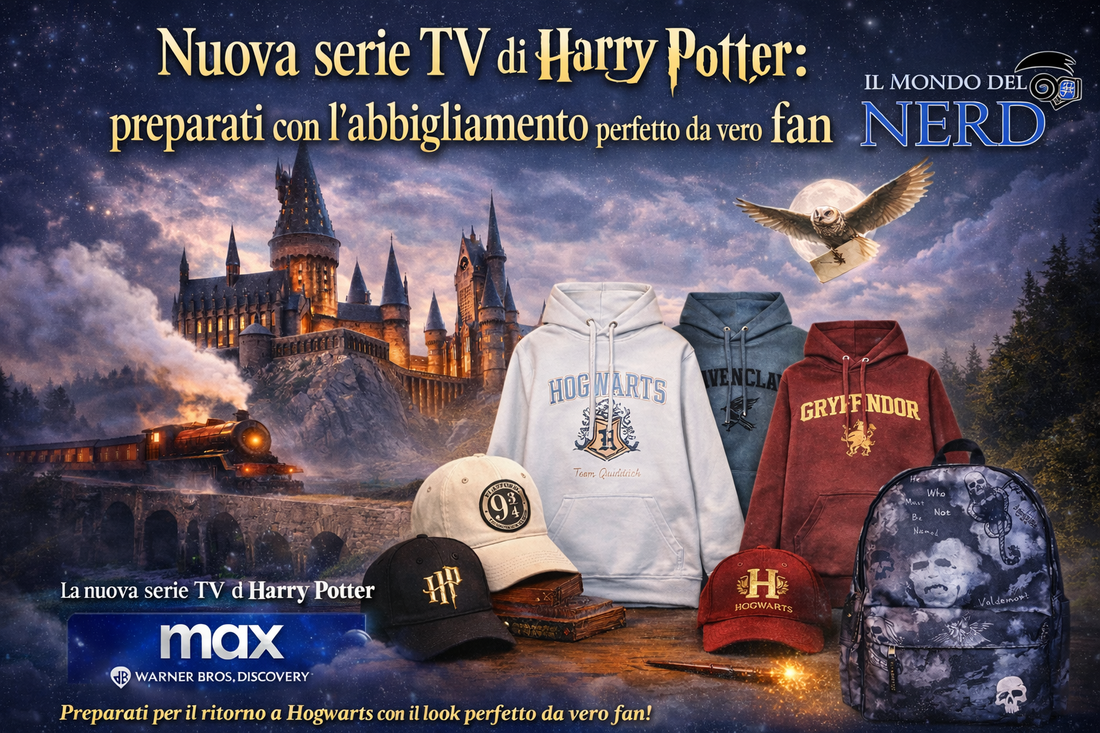 Nuova serie TV di Harry Potter: preparati con l’abbigliamento perfetto da vero fan