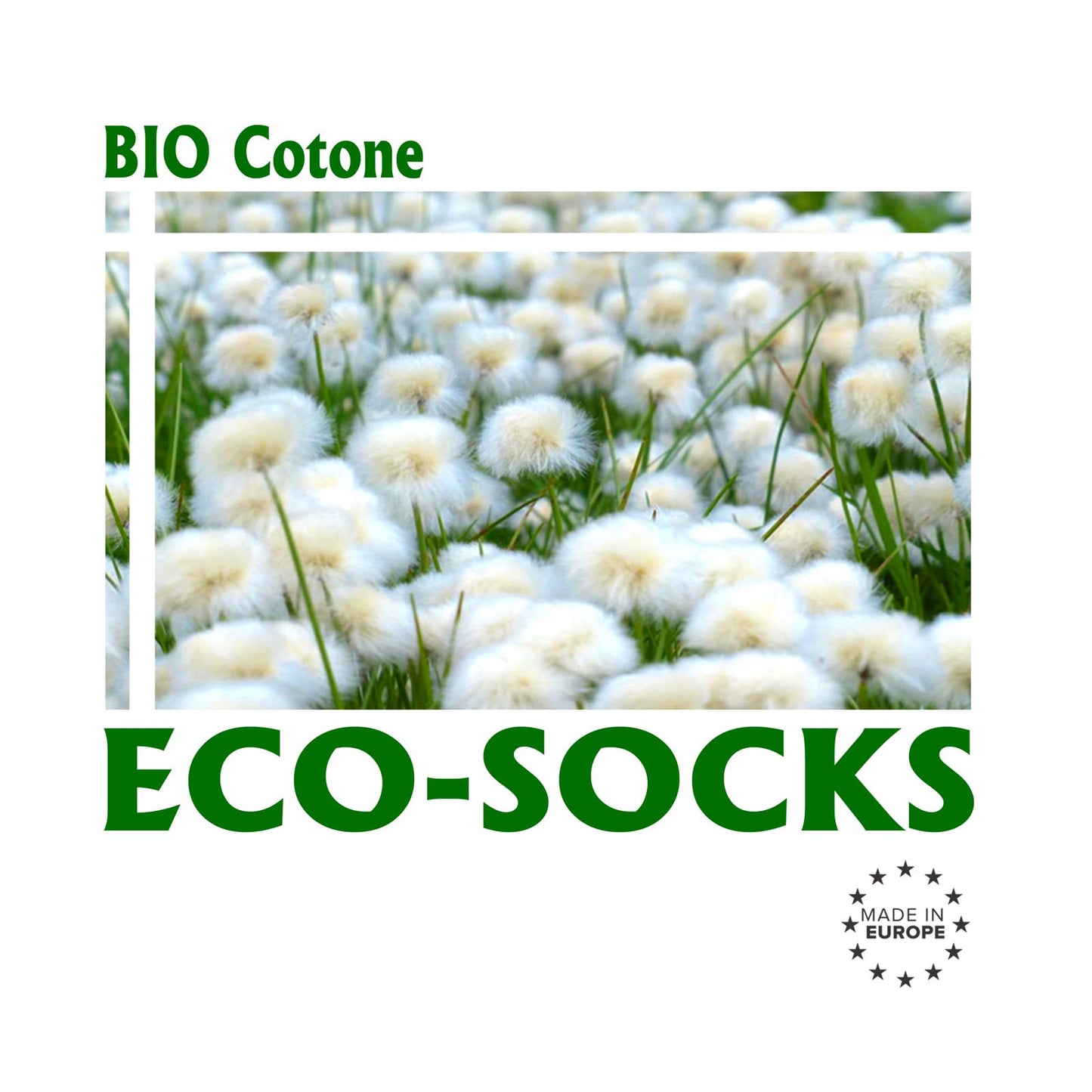 Brizza Calza lunga da uomo in cotone Bio 0538 grigio taglia unica 40-46