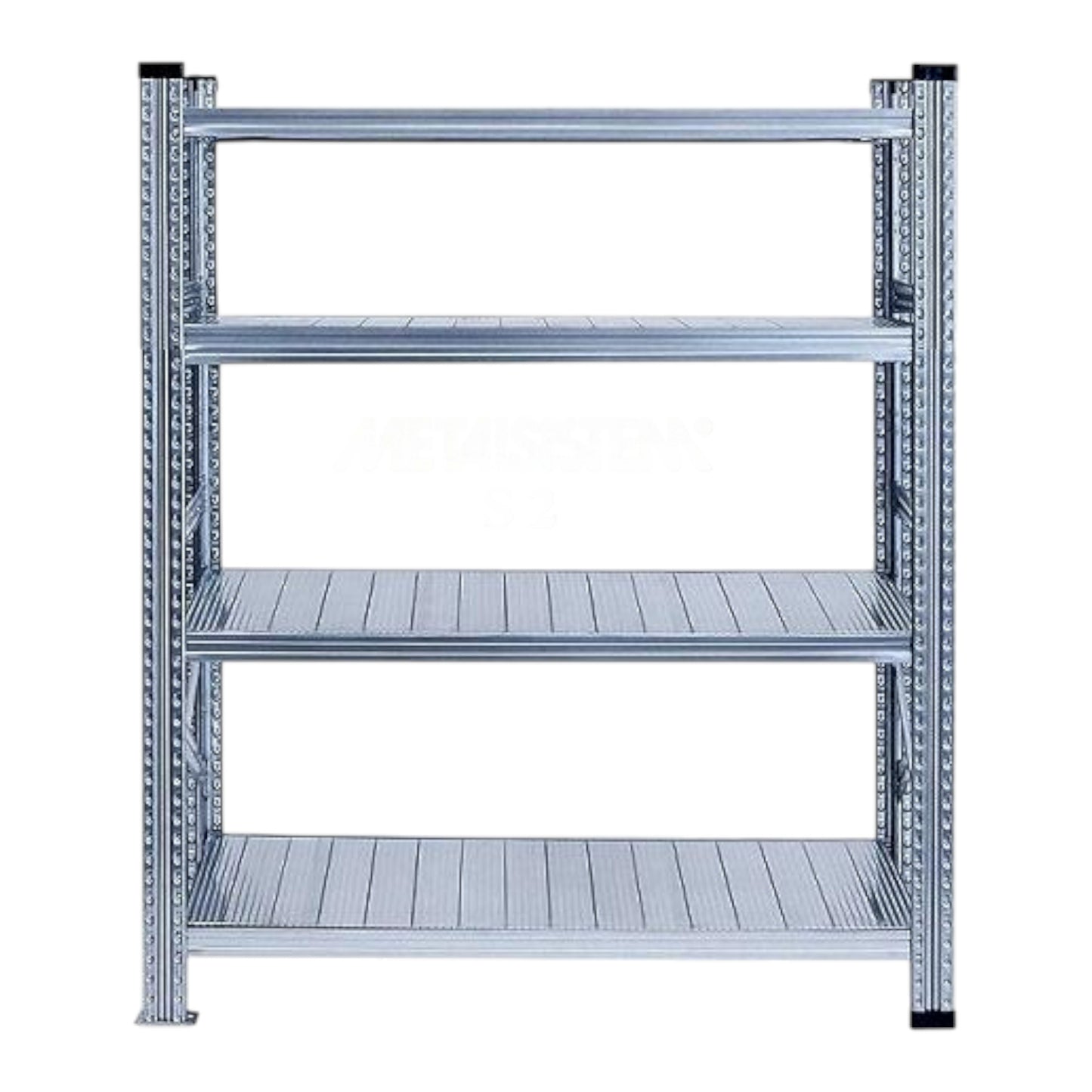 Scaffali Zincati ad Incastro Professionali - Sistema Modulare 1200x500mm