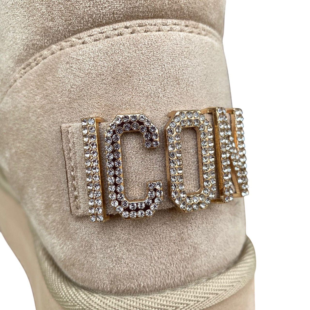 Icon Tronchetto Zeppa Donna ICON IC05265SDbei Beige – Stile e Comfort