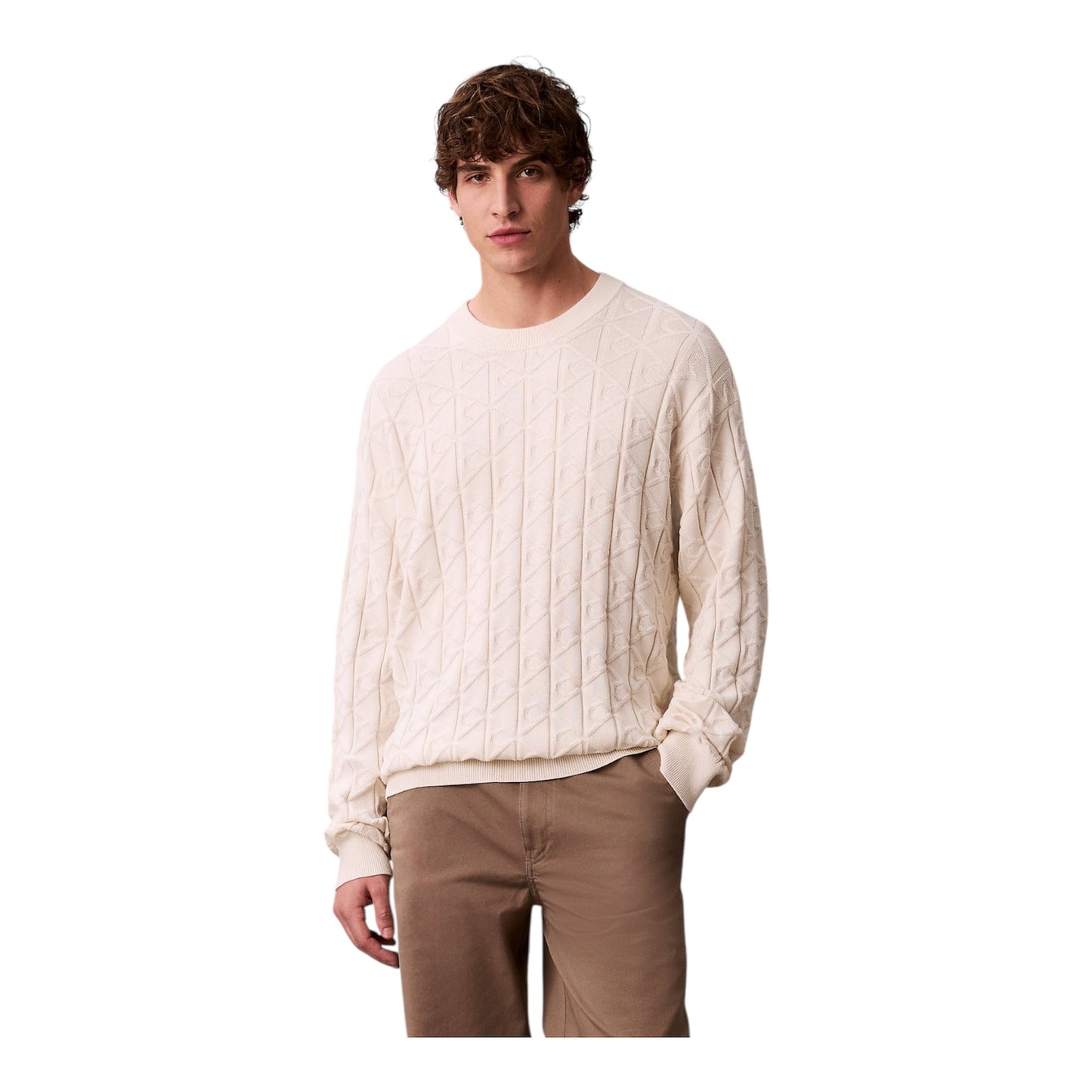 Calvin Klein Maglione LV04RE301G YAS Tofu