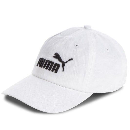 Puma cappellino unisex con visiera curva ESS Cap 052919 10 bianco