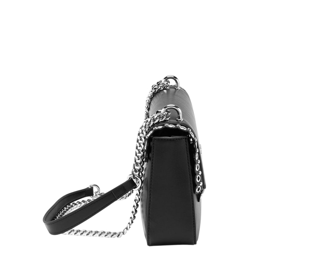 Cult Borsa a Tracolla Yoko Special Nero X4FPWX660022999 – Ecopelle Raffinata con Catena