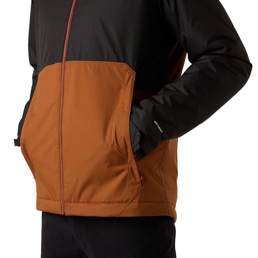 The North Face Giacca imbottita Millerton da uomo NF0A3YFIC791 mattone-nero
