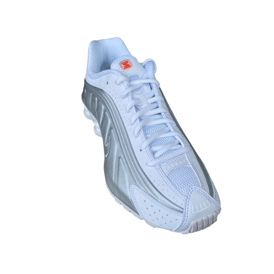 Nike Shox R4 AR3565-101 Sneakers Bianco-Argento Donna