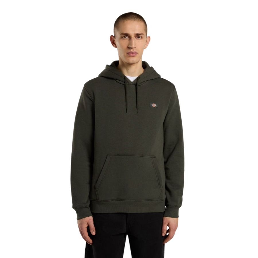 Dickies Felpa Uomo Cappuccio Oakport DK0A4XCDOGX Verde