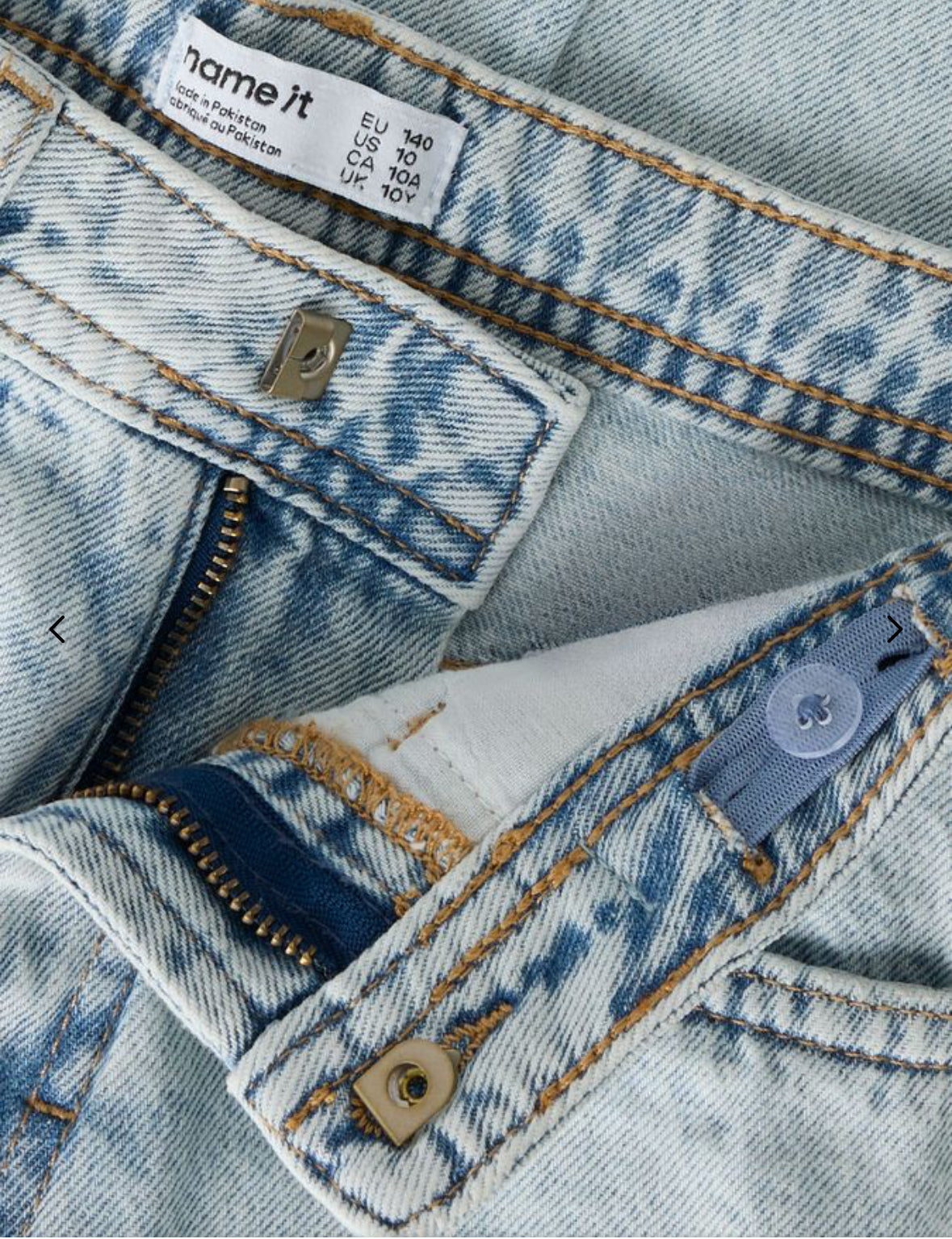 Name it Jeans Ryan Loose 13248484 Blu Chiaro