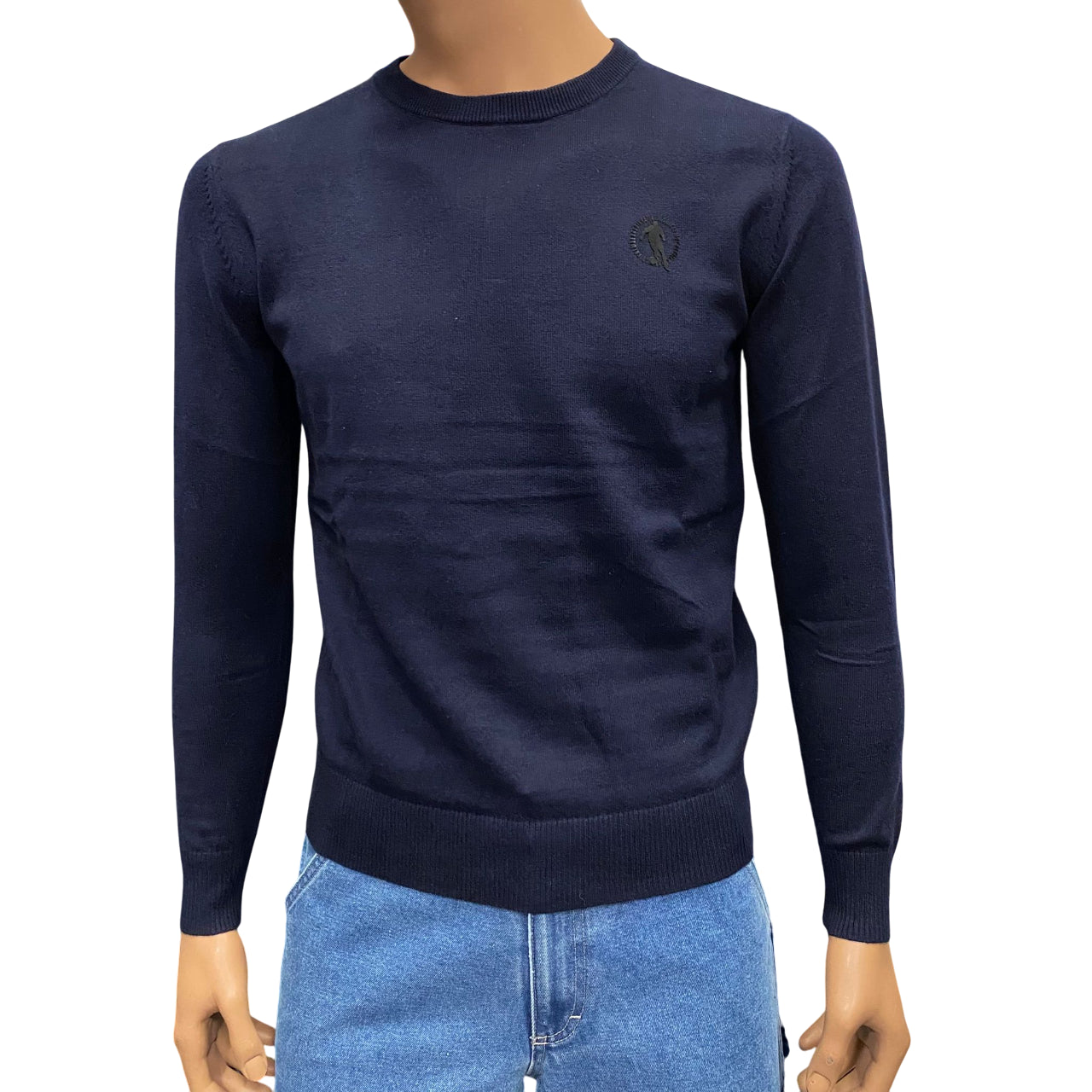 Bikkembergs Maglia Girocollo Uomo BMM1259 7010 Blu – Stile e Comfort