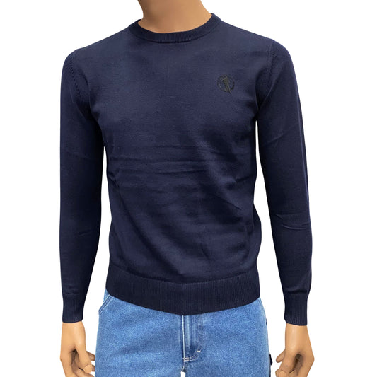 Bikkembergs Maglia Girocollo Uomo BMM1259 7010 Blu – Stile e Comfort