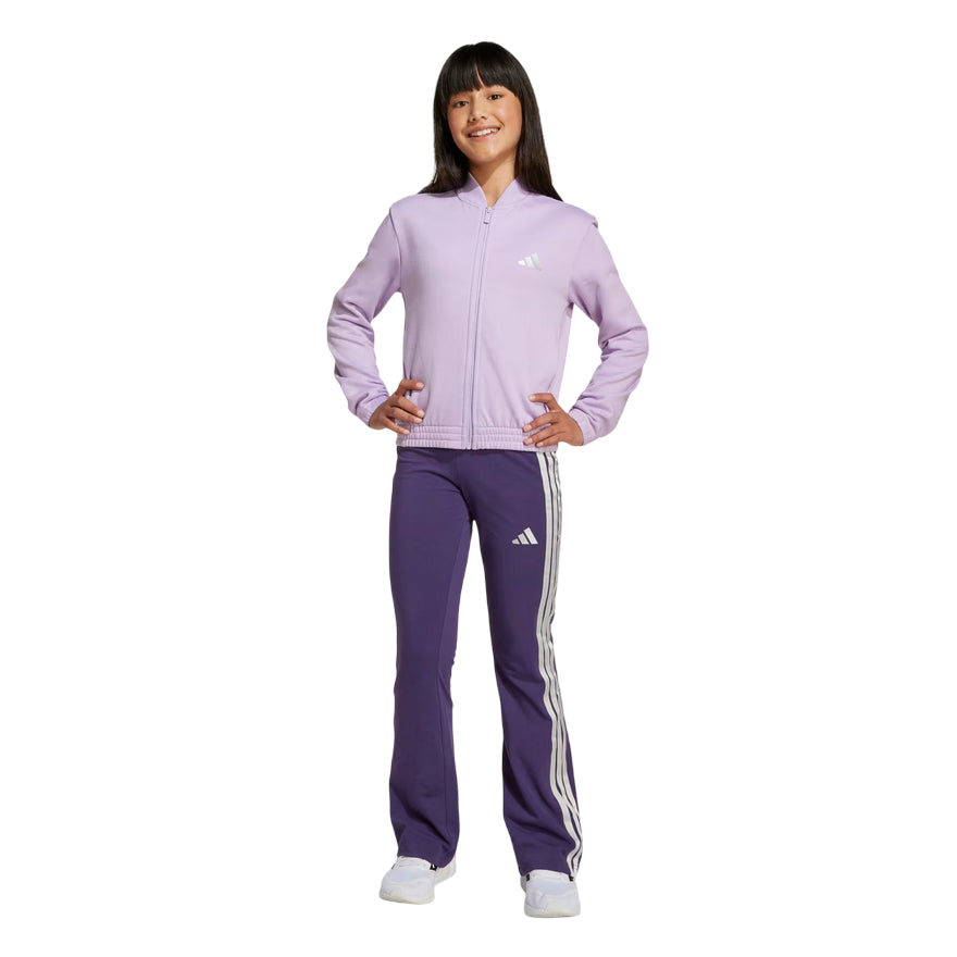 Adidas - Tuta Ragazza JG Glam TS JX0207 Viola