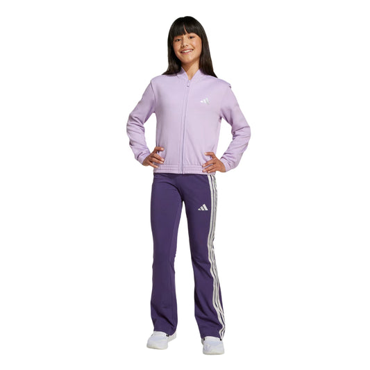 Adidas - Tuta Ragazza JG Glam TS JX0207 Viola