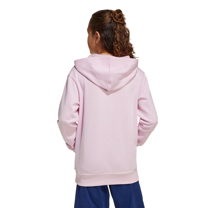 Adidas Felpa con Cappuccio Essentials per Bambine Rosa – Codice Articolo JC9773 - vista posteriore