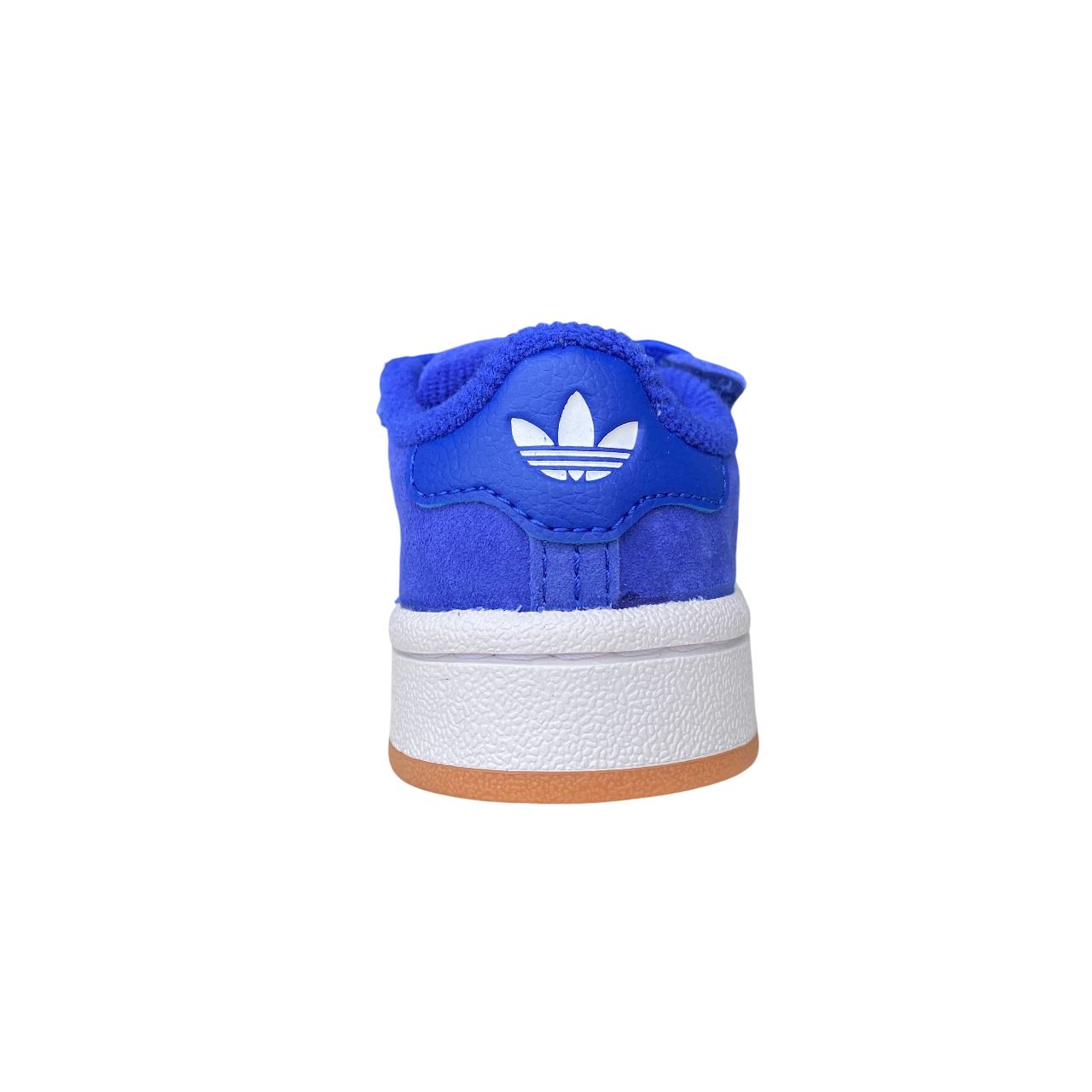 Adidas Originals scarpa sneakers da bambino con strappo e laccio elastico Campus 00s JR5787 blu-bianco