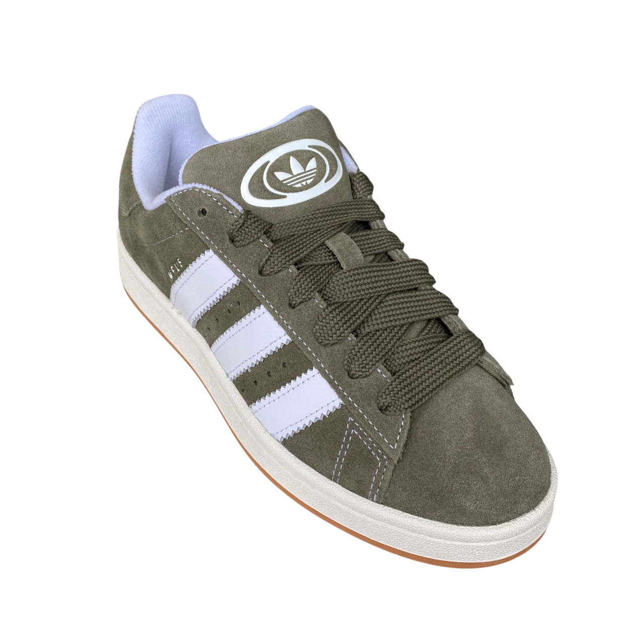 Adidas Originals scarpa sneakers da uomo Campus 00s JR8162 verde oliva