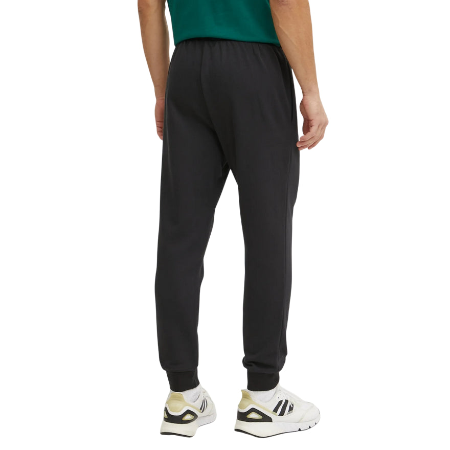 Adidas Pantaloni Uomo Essentials Feelcozy Fleece JE2815 neri - vista posteriore